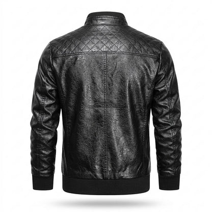 Nobleman Code - Lymar | Gesteppt Gefüttert Lederjacke Herren