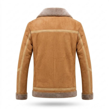 Gentleman Code - Diten | Gefüttert Reißverschluss Wildleder-Jacke Herren