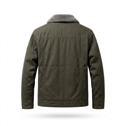 Gentleman Code - Kigel | Gefütterte Geknöpfte Jacke Herren