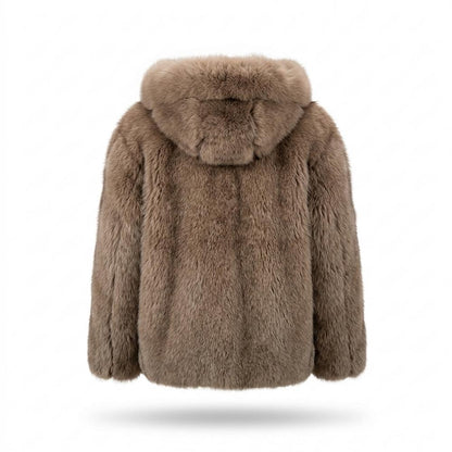 Gentleman Code - Mihum | Gefütterte Pelzartige Jacke Unisex