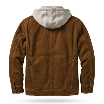 Gentleman Code - Towud | Gefüttert Veloursartig Jacke Herren