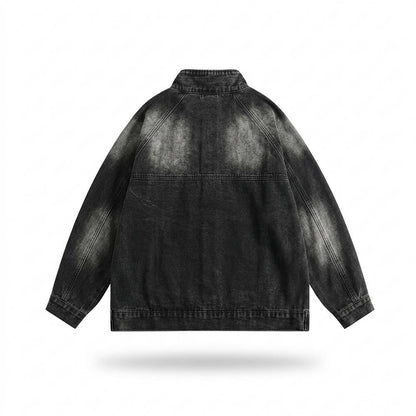 Gentleman Code - Lanon | Gewaschene Hochgeschlossene Jacke Unisex