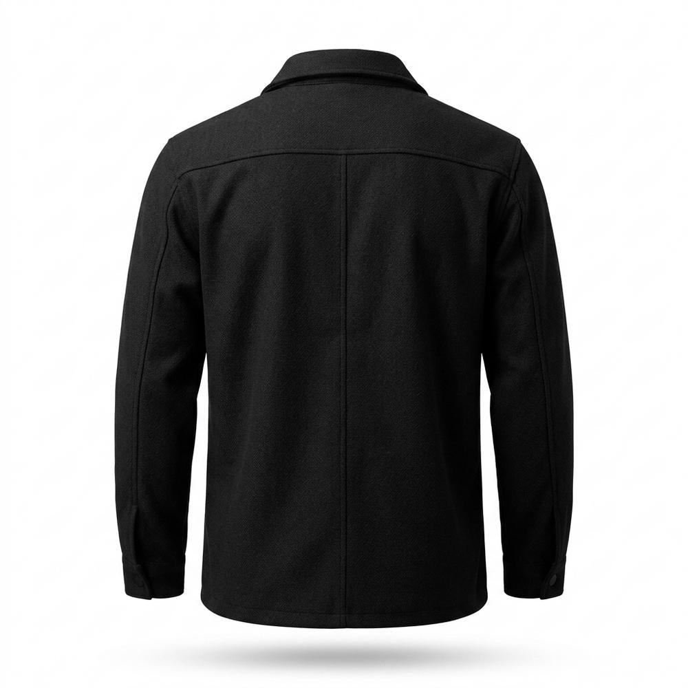 Gentleman Code - Nalus | Druckgeknöpft Kragenbesetzt Jacke Herren