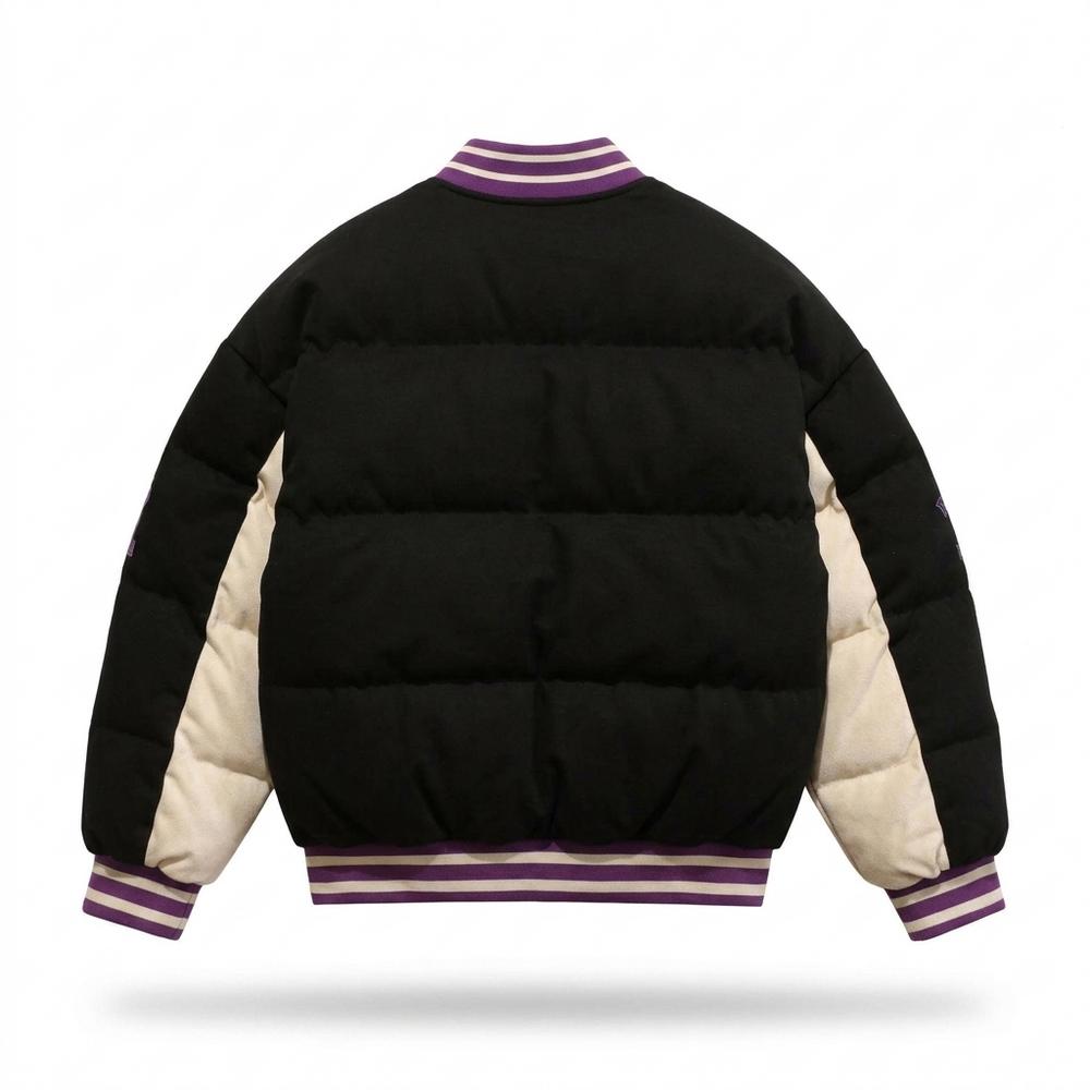 Gentleman Code - Mehil | Wattiert Geknöpft Jacke Unisex