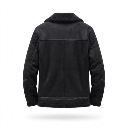 Gentleman Code - Misis | Gefüttert Veloursartig Wildleder-Jacke Herren