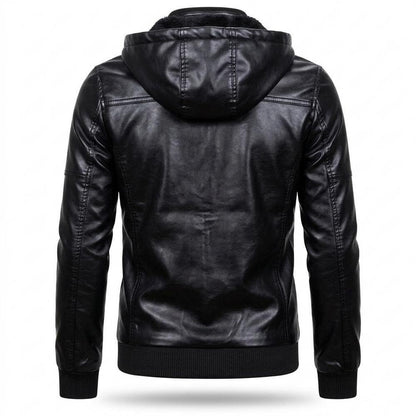 Gentleman Code - Yudam | Gefüttert Gesteppt Lederjacke Herren