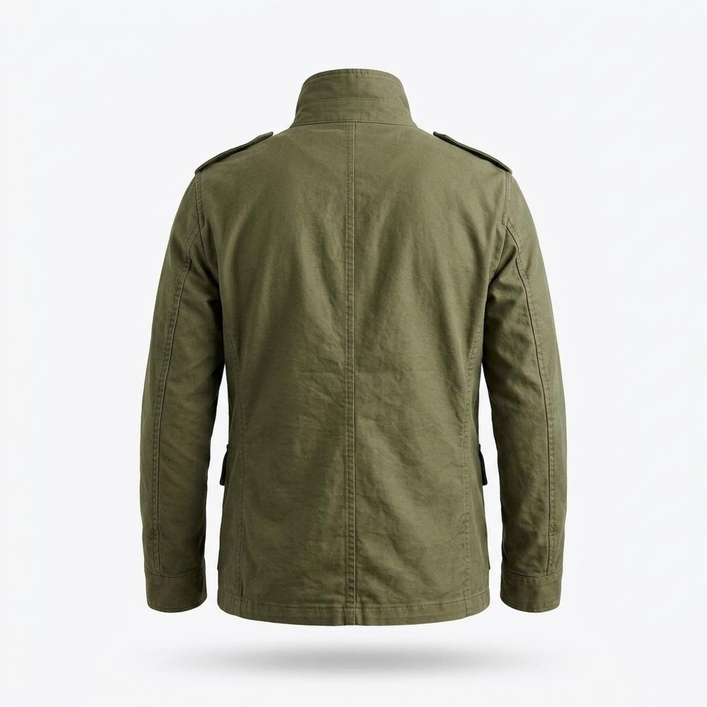 Gentleman Code - Rumov | Doppelreihige Baumwoll Jacke Herren