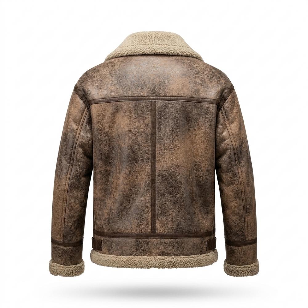 Gentleman Code - Notam | Gefüttert Patiniert Lederjacke Herren