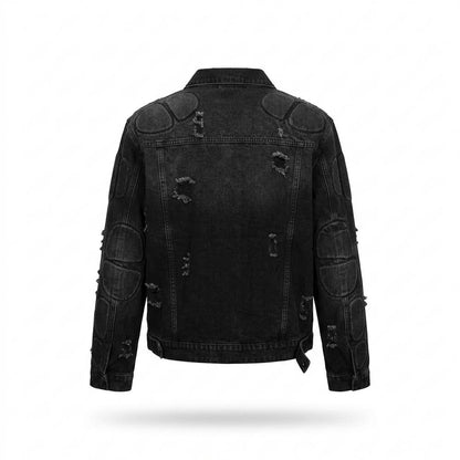 Nobleman Code - Tosir | Used-Look Strukturierte Jacke Unisex