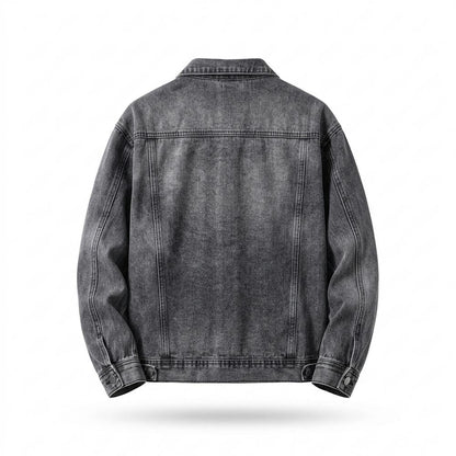 Gentleman Code - Eelem | Denim Geknöpft Jacke Herren