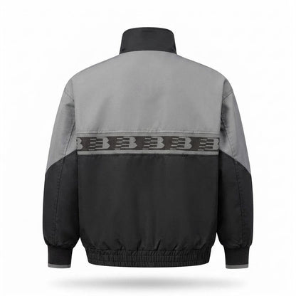 Gentleman Code - Yegik | Zweifarbige Hochgeschlossene Jacke Unisex