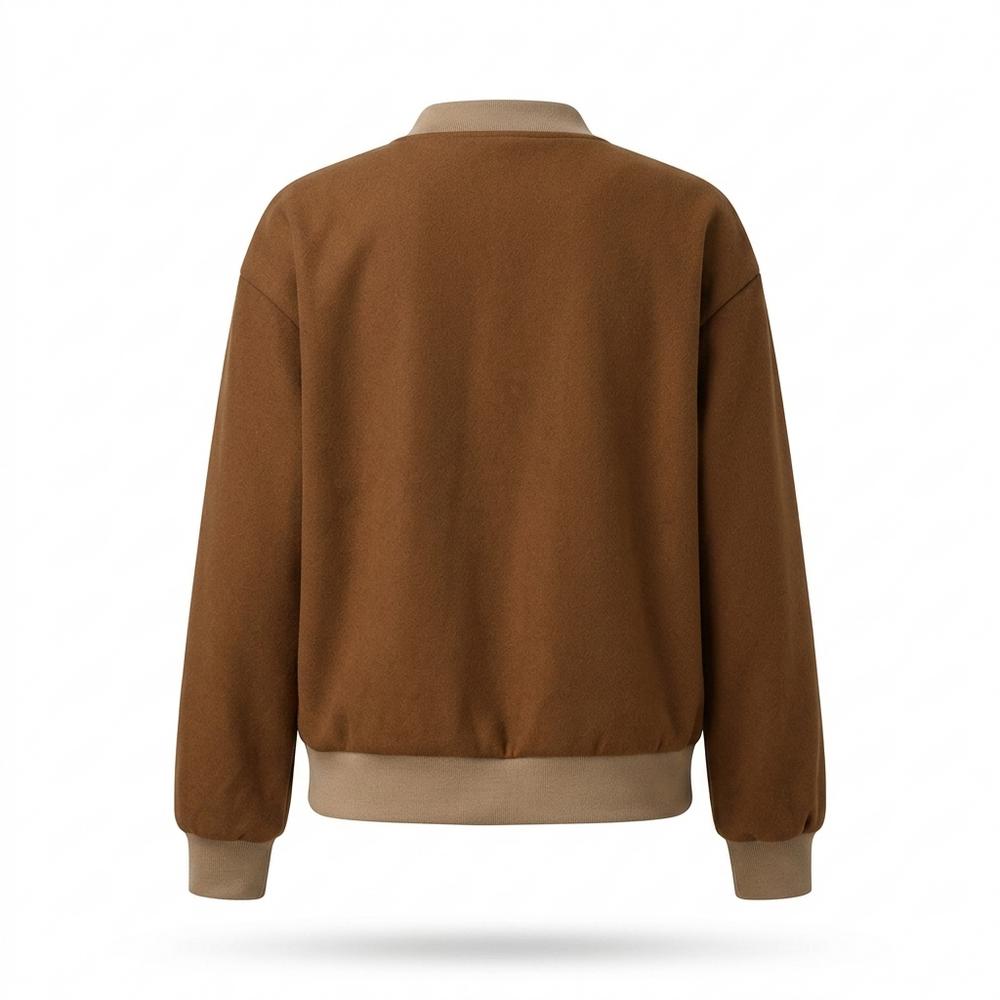 Nobleman Code - Yinit | Geknöpft Kontrastfarben Jacke Damen