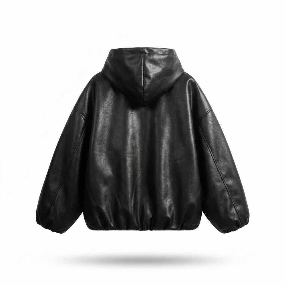 Gentleman Code - Duror | Gefüttert Oversize Lederjacke Unisex