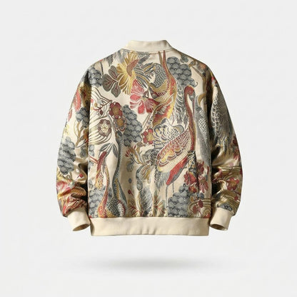 Gentleman Code - Lumiv | Bestickte Gemusterte Jacke Unisex
