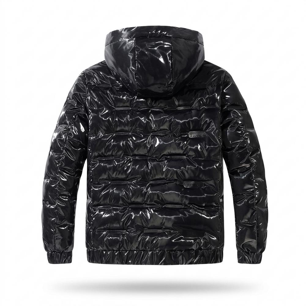 Gentleman Code - Nudud | Glänzend Gesteppt Jacke Unisex