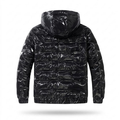 Gentleman Code - Nudud | Glänzend Gesteppt Jacke Unisex