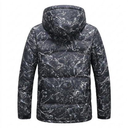 Nobleman Code - Vozul | Wattiert Gemustert Jacke Herren