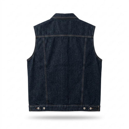 Gentleman Code - Yotar | Ärmellose Denim Weste Herren