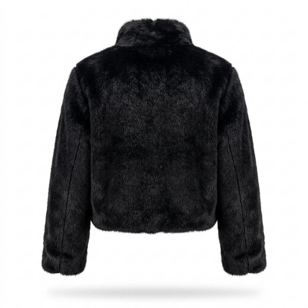 Nobleman Code - Ridod | Gefütterte Plüschige Jacke Damen