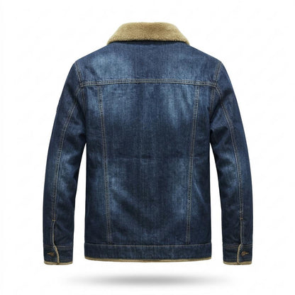 Gentleman Code - Yufak | Gefütterte Jeans Jacke Herren