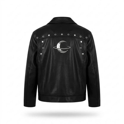 Gentleman Code - Rarev | Genietet Glatt Lederjacke Unisex