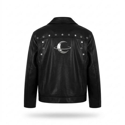Nobleman Code - Rarev | Genietet Glatt Lederjacke Unisex