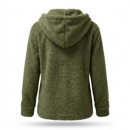 Nobleman Code - Eofar | Gefütterte Plüschige Jacke Damen