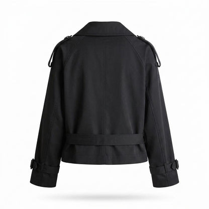 Nobleman Code - Muwel | Kurze Doppelreihige Jacke Damen