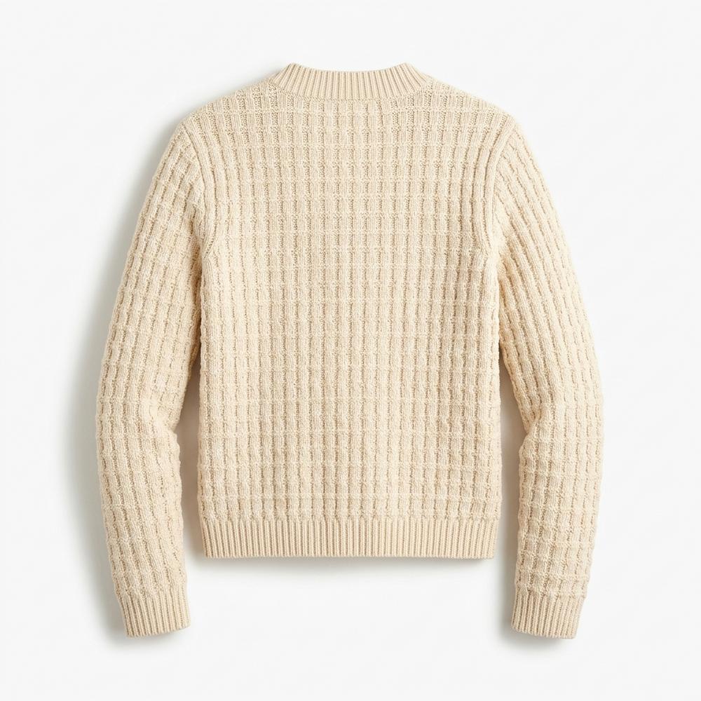 Nobleman Code - Cagum | Strukturierter Langärmliger Cardigan Damen