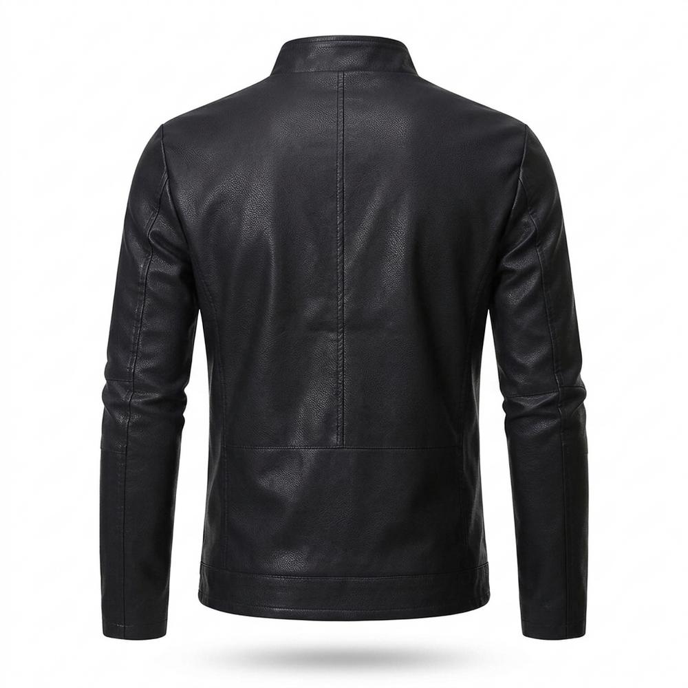 Gentleman Code - Vifat | Gefütterte Taillierte Lederjacke Herren
