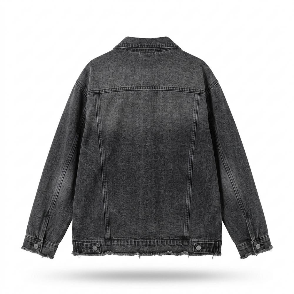 Gentleman Code - Lurun | Weit geschnittene Denim Jacke Damen