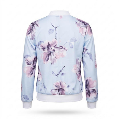Gentleman Code - Cuwol | Geblümte Leichte Jacke Damen