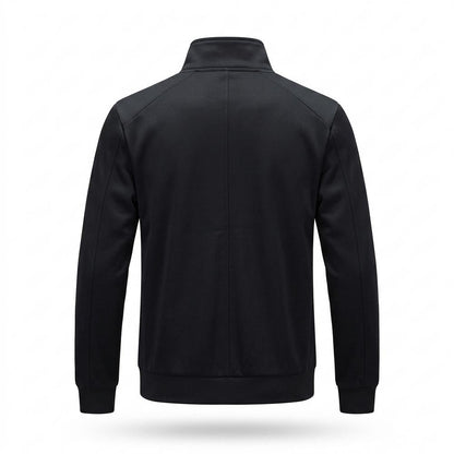 Gentleman Code - Zehal | Stehkragen Fleece Jacke Herren