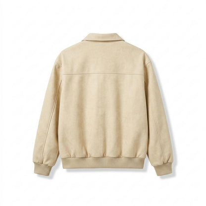 Nobleman Code - Lavem | Lockere Veloursartige Wildleder-Jacke Herren