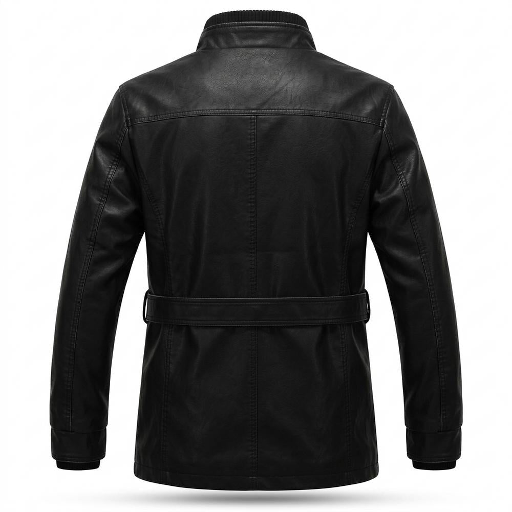 Gentleman Code - Lutar | Aufwendig Gefüttert Lederjacke Herren