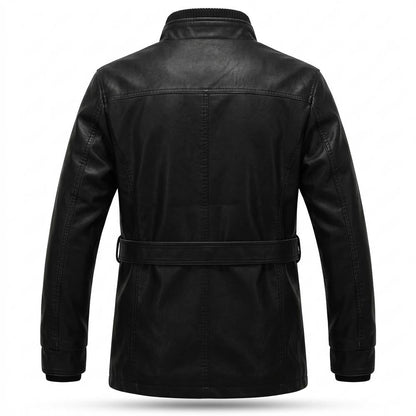 Gentleman Code - Lutar | Aufwendig Gefüttert Lederjacke Herren