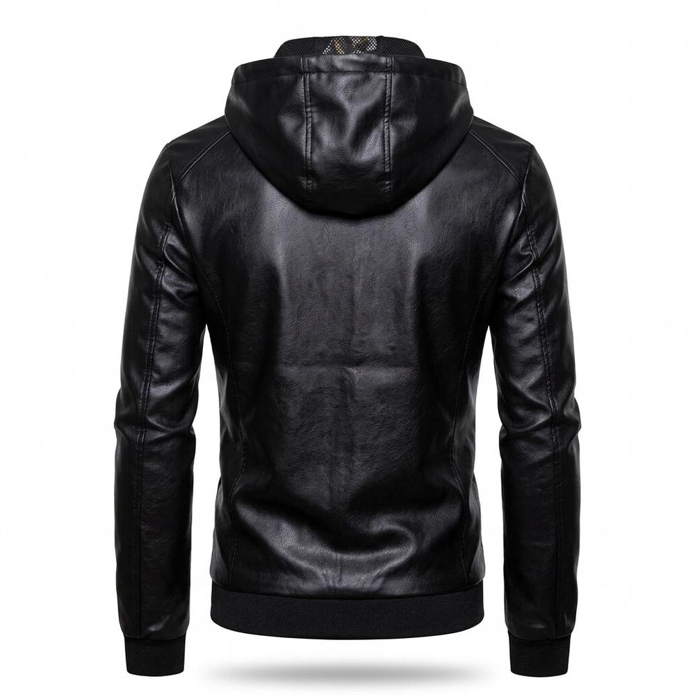 Gentleman Code - Nazul | Gefütterte Taillierte Lederjacke Herren