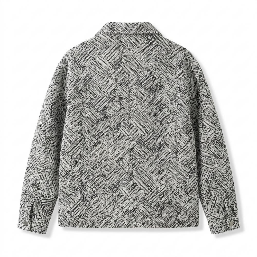 Nobleman Code - Yikak | Gemusterte Gerade Geschnittene Jacke Unisex