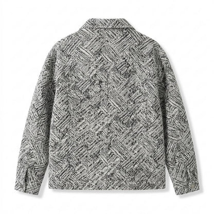 Nobleman Code - Yikak | Gemusterte Gerade Geschnittene Jacke Unisex