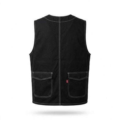 Gentleman Code - Armor | Kontrastgesteppt Funktional Weste Herren