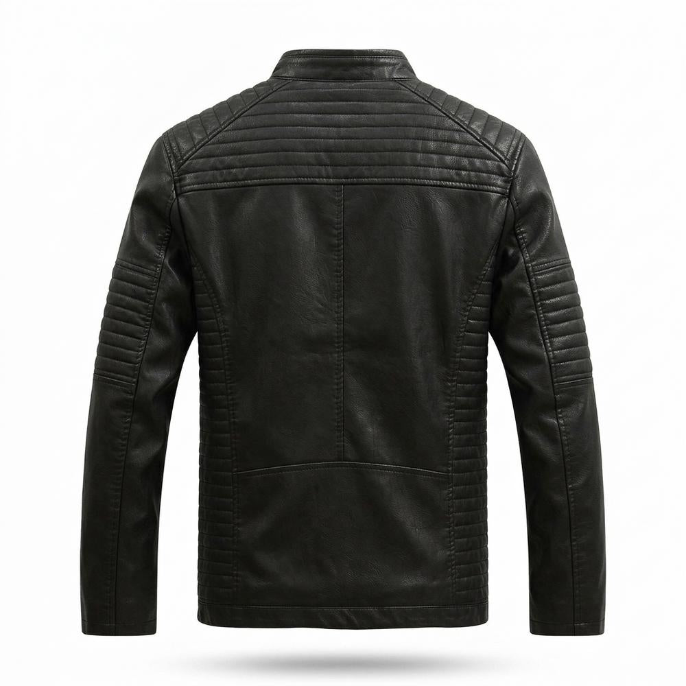 Gentleman Code - Lupot | Gesteppt Tailliert Lederjacke Herren
