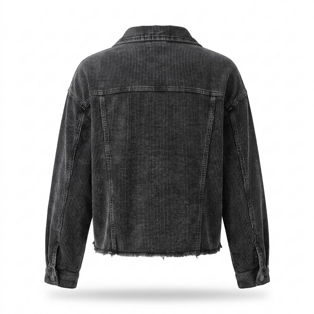 Nobleman Code - Cizat | Gerippt Gewaschen Jacke Damen