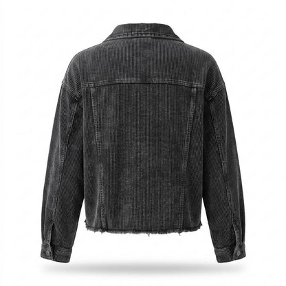 Nobleman Code - Cizat | Gerippt Gewaschen Jacke Damen
