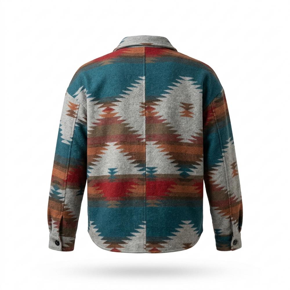 Nobleman Code - Levur | Gemustert Geknöpft Jacke Unisex