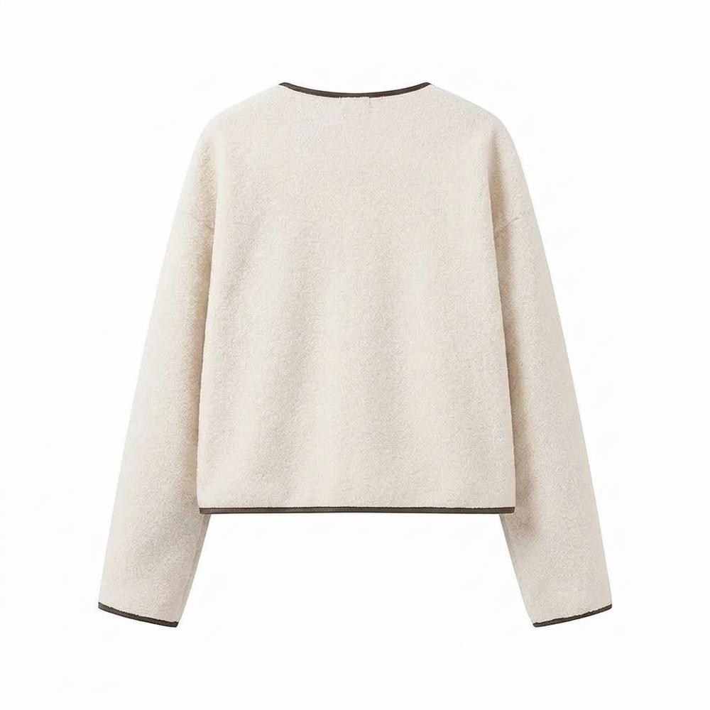 Nobleman Code - Tikot | Paspeliert Kragenlos Jacke Damen