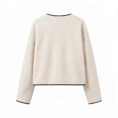 Nobleman Code - Tikot | Paspeliert Kragenlos Jacke Damen