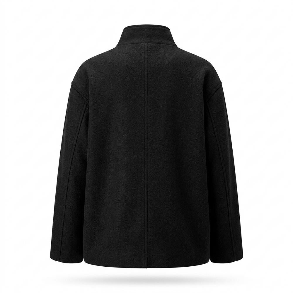 Nobleman Code - Cumuk | Doppelreihige Kastige Jacke Damen