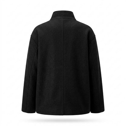 Nobleman Code - Cumuk | Doppelreihige Kastige Jacke Damen
