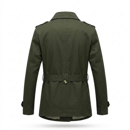 Nobleman Code - Duvet | Einreihig Gefüttert Mantel Herren