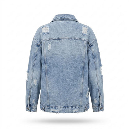 Nobleman Code - Aopas | Used-Look Oversize Jacke Damen